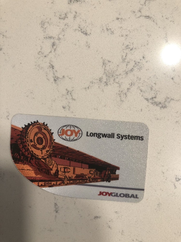 joy coal mining stickers