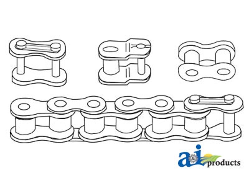 100 Roller Chain, 10ft (Timken)