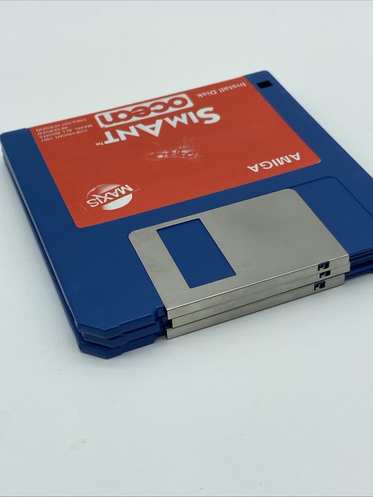 1991 SimAnt Ocean Amiga VYG PC Game Floppy Disk Set Untested
