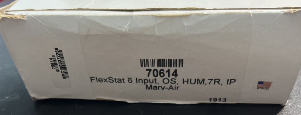 Marv-Air Flexstat MAR7000 RELAY BACnet EHTERNET - 70614