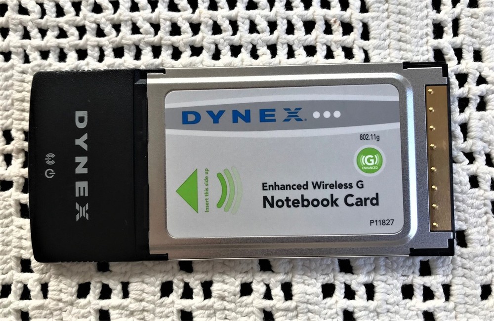 Dynex DX-EBNBC Enhanced Wireless G Notebook Card