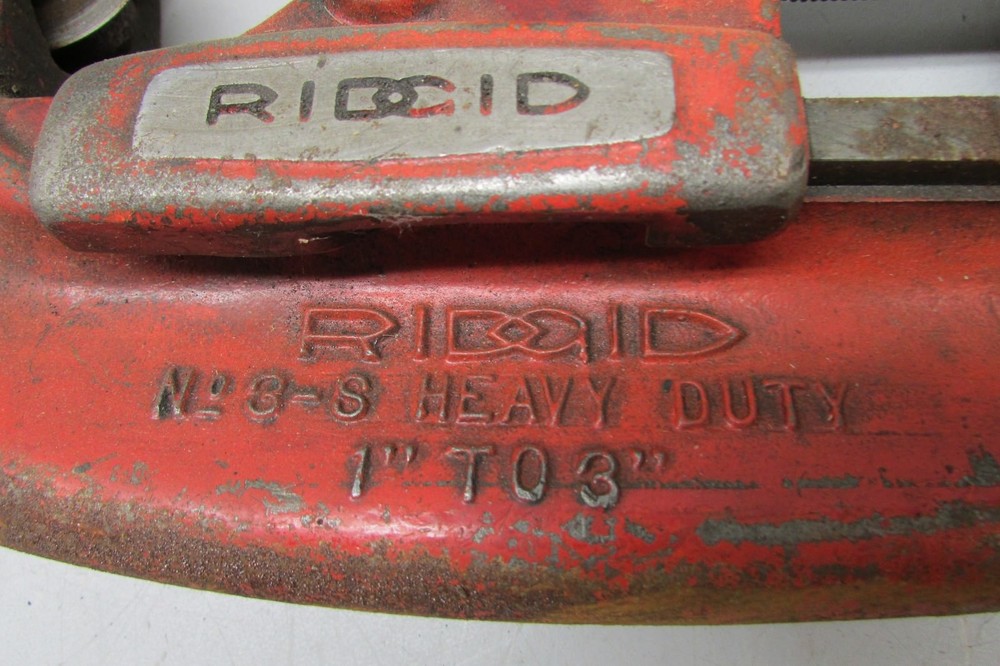 Ridgid No. 3-S Pipe Cutter 1" - 3"