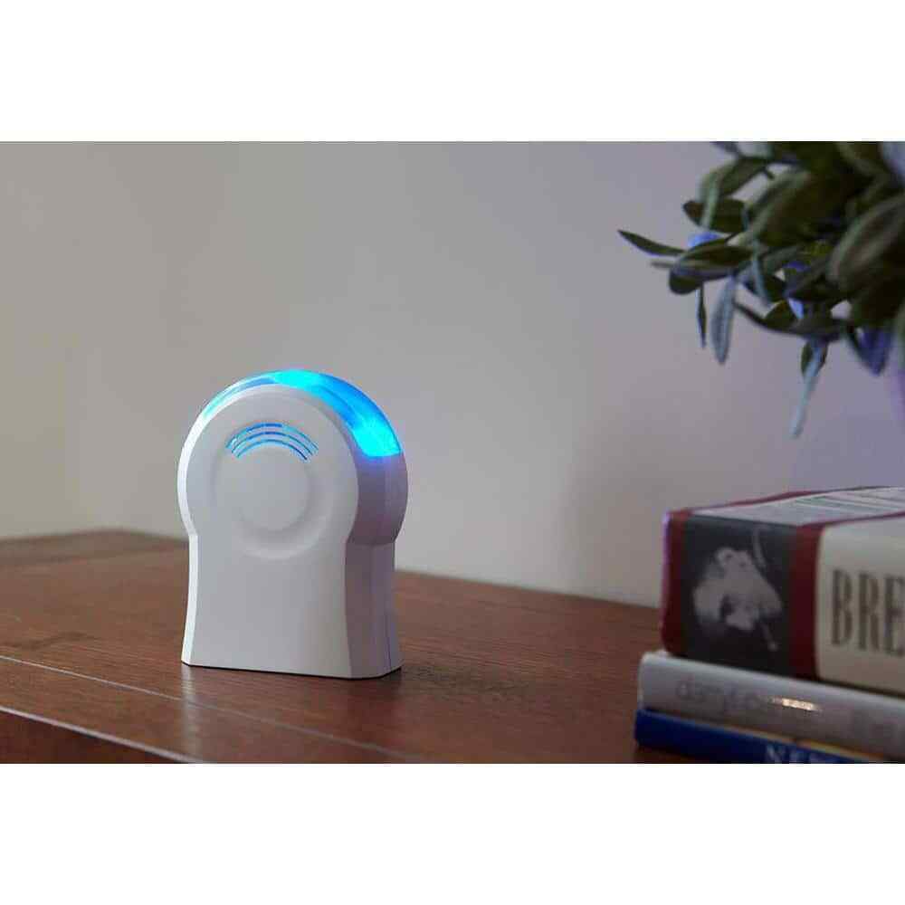 Hampton Bay Wireless Battery Operated Tabletop Doorbell Kit w/ LED Strobe Light