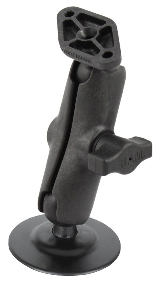 Ram Composite 1" Ball Mount with Flex Adhesive Base and Diamond Base Adapter