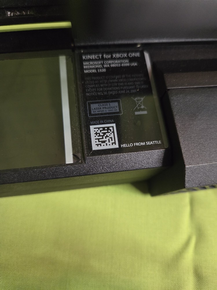 Kinect for Xbox One Model 1520 Game Sensor Only Untested