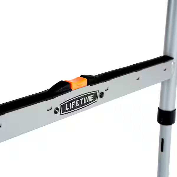 Lifetime Folding Table 4 Ft Adjustable Height Fold In Half Portable