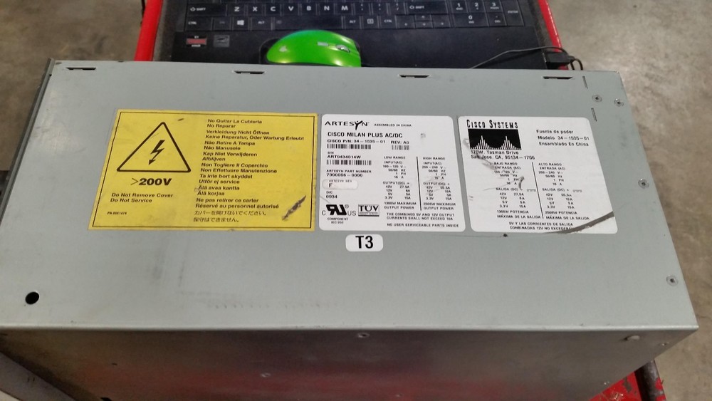 Cisco 34-1535-01 Power Supply Untested