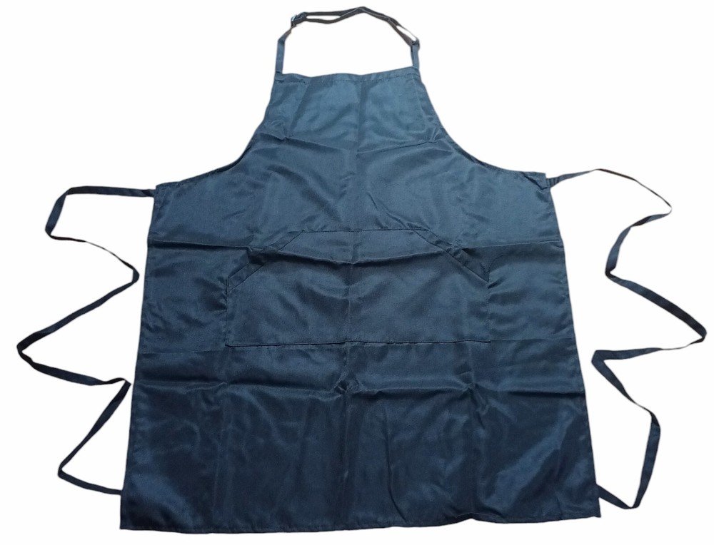 Boharers Adjustable Chef Bib Cooking Apron 2 Pockets Water-Drop Resistant BLACK