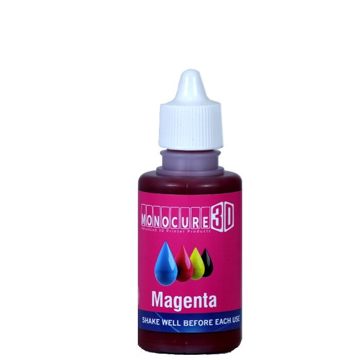 Monocure 3D CMYK PIGMENT SET