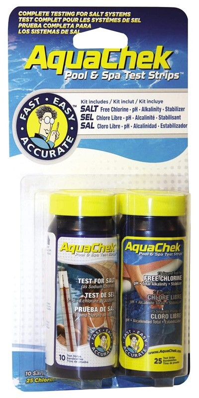 AquaChek 542228A Swimming Pool Salt Water System Chemical Test Kit