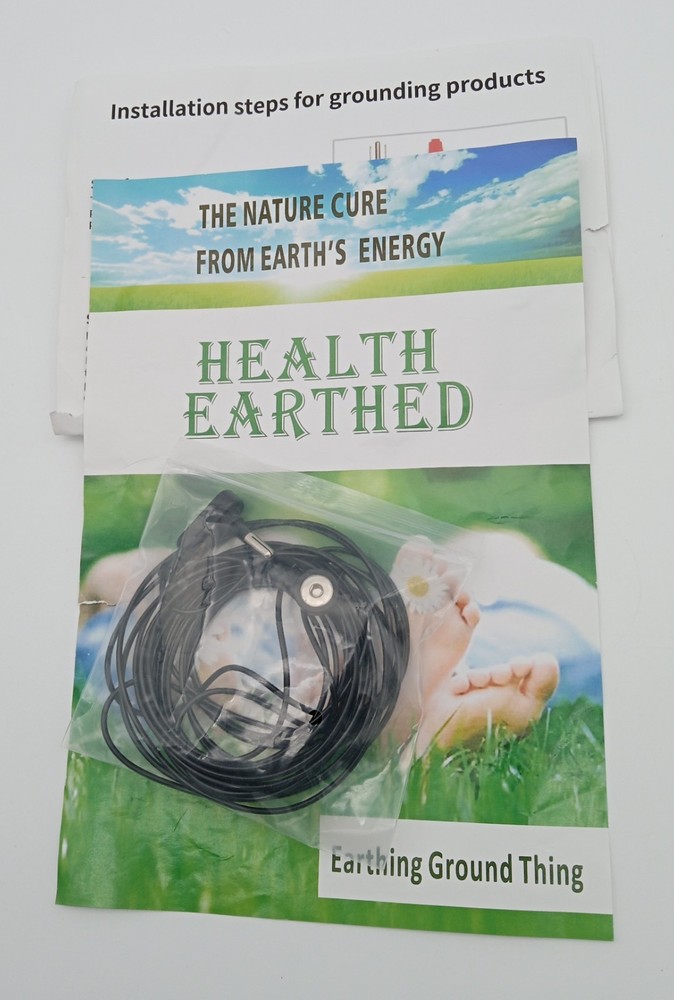 Cable/Power Adapter for Health Earthed Earthing Bed Mat Pad Part ONLY