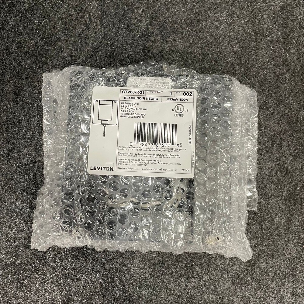 LEVITON 4OUMR-08M Modbus Meter Kit 3-Phase 3W/4W