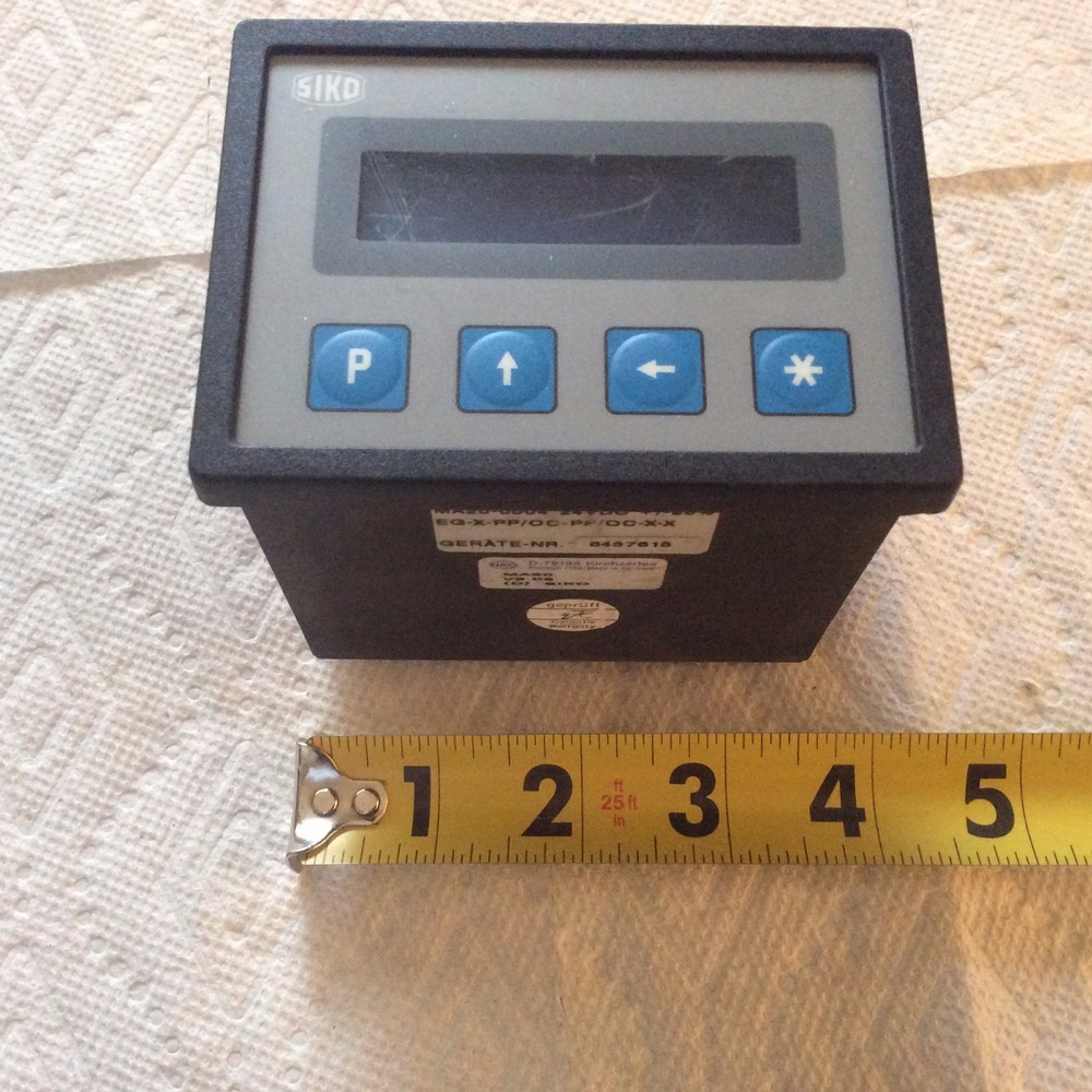 SIKO MA20-0004 Controller Multifunction Display Push and Pull/Open Collector 24V