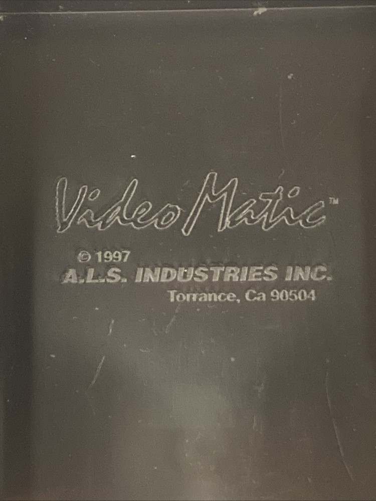 1997 Video Matic N64 controller storage tray CONTROLLER NOT INCLUDED