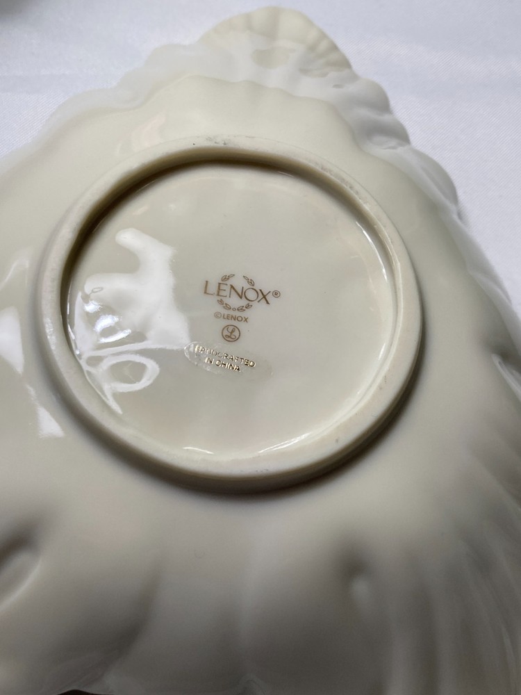 Lenox Triad Collection Triangle Dish Handcrafted Bone China
