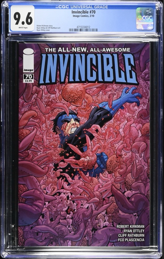 Invincible 70 Cgc 9.6 Image 2010