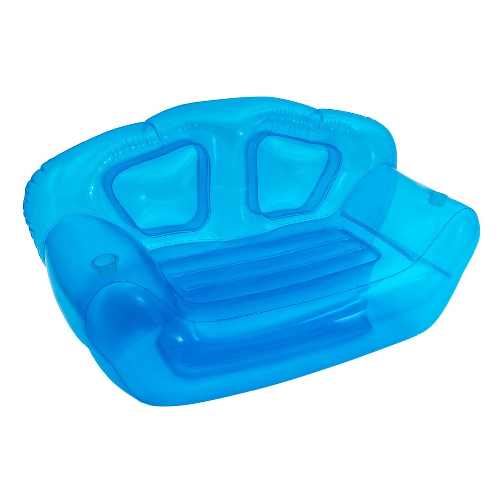 Inflatable Sofa Portable Inflatable Double Person Couch Patio Yard Camping Sofa