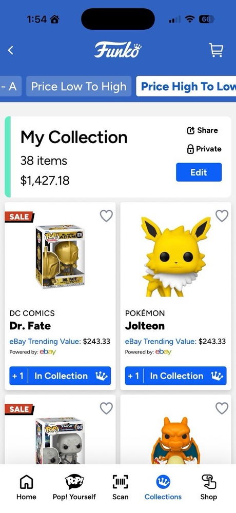 Entire Funko Pop collection