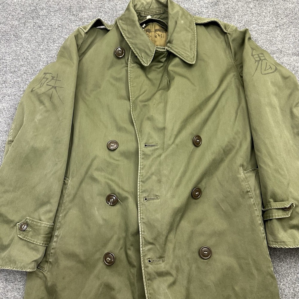 1953 US OG 107 Overcoat w Removable Wool Liner Size Small Regular