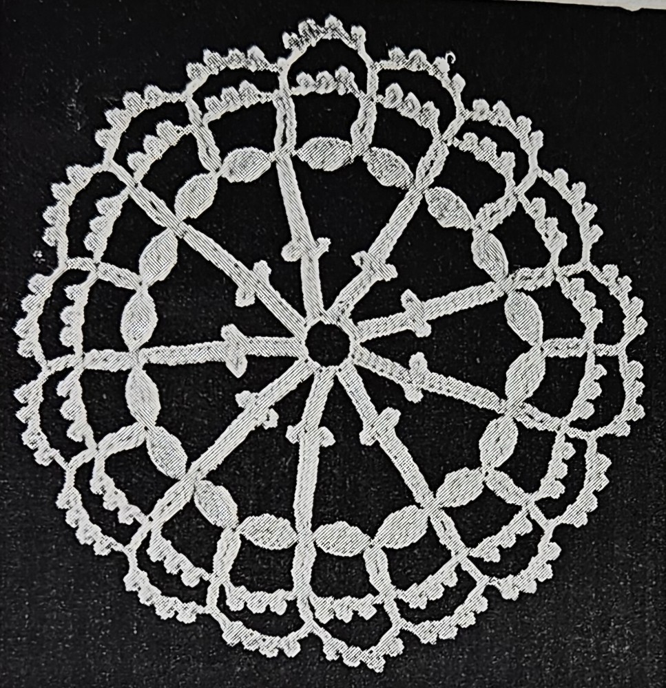 BEDSPREAD Tablecloth NOVELTY CROCHET PATTERNS LILY 102