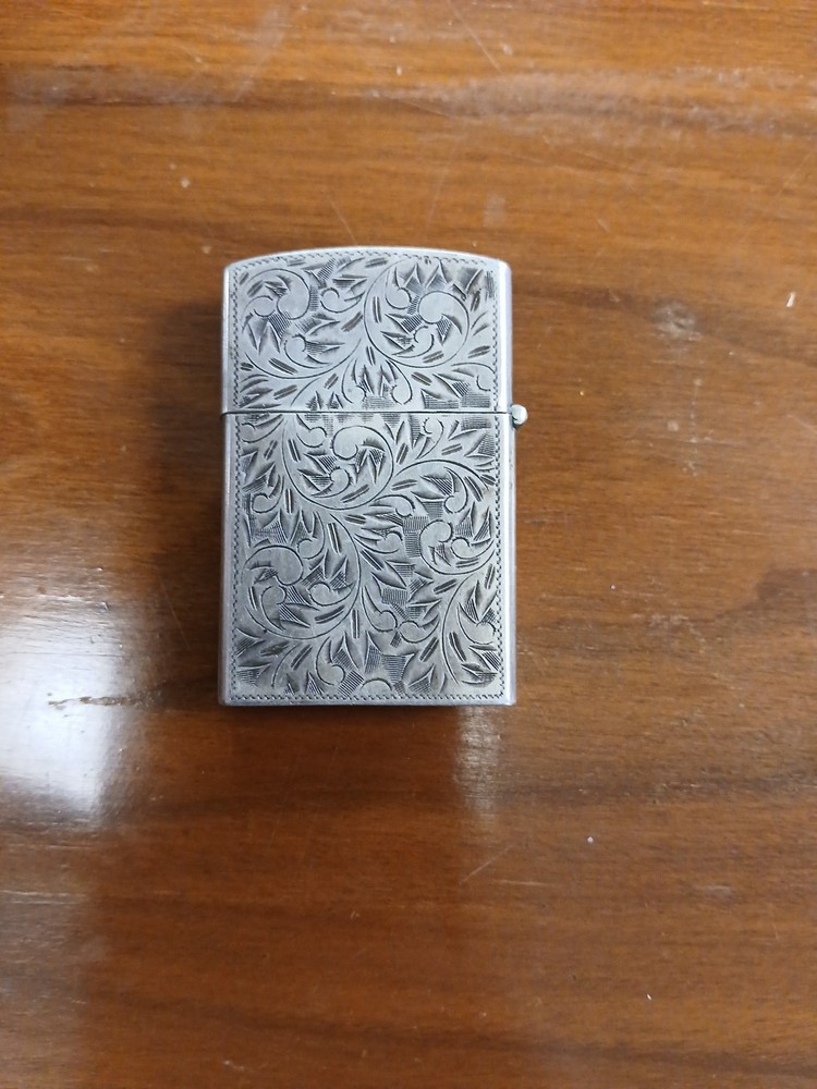 Antique Vintage Sterling Silver Cigarette Lighter