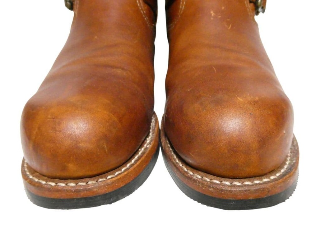 Chippewa Boots 91065 Leather Brown Short Engineer Boots Size 9E