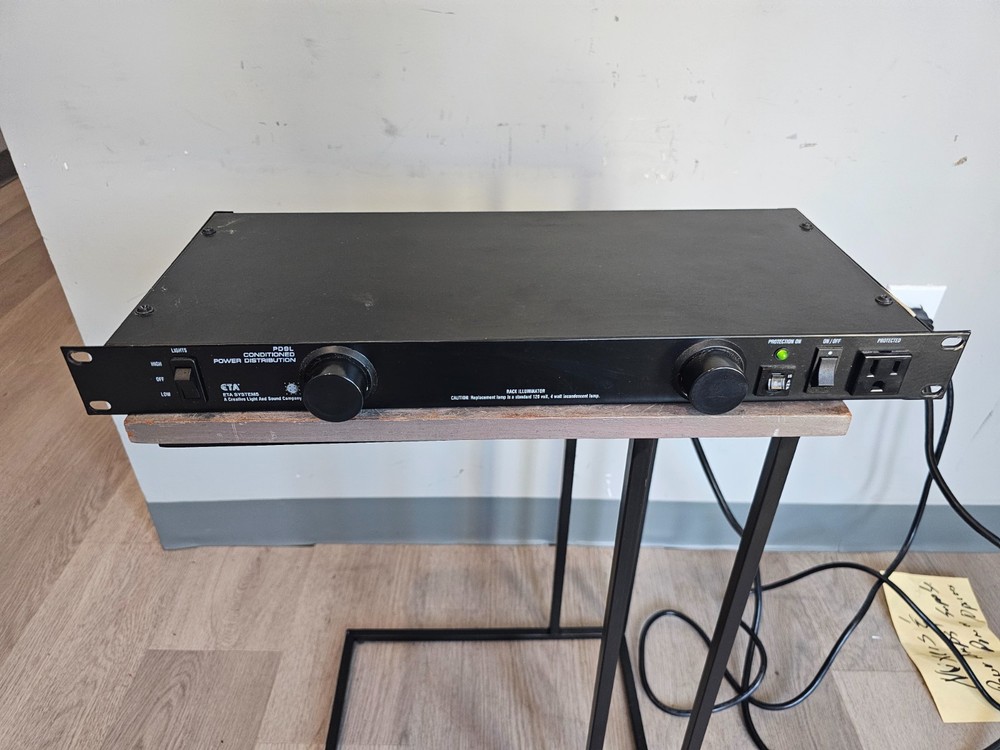 ETA Systems Conditioned Power Distribution Rack Illuminator PD9L PD9-L