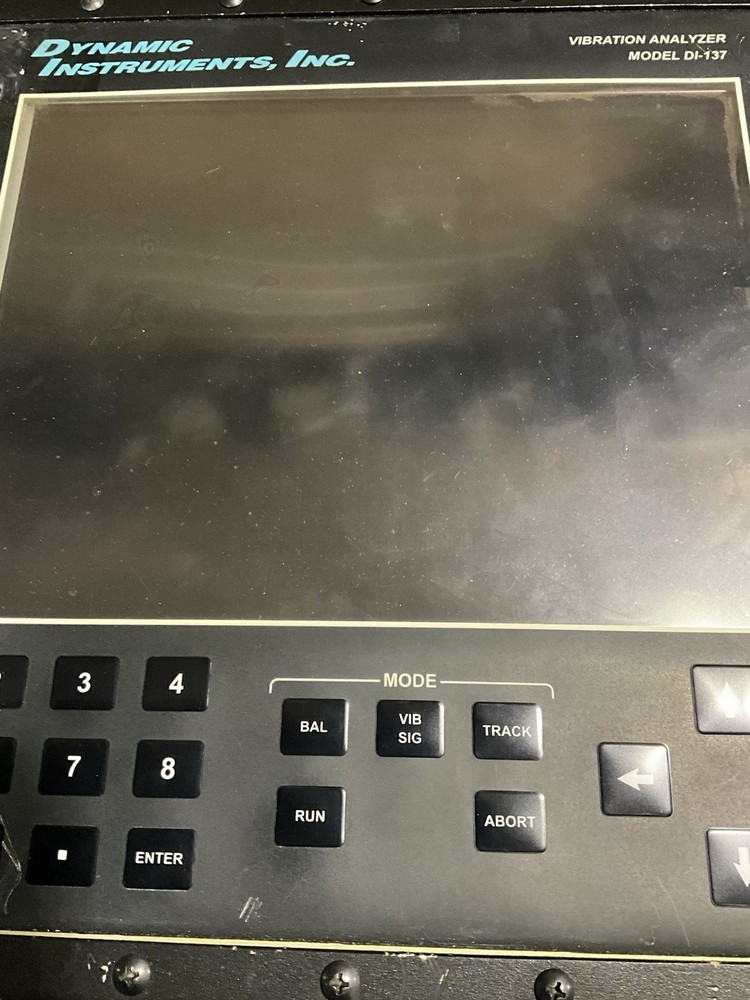 ACES SYSTEM DYNAMIC INSTRUMENTS VIBRATION ANALYZER DI-137 DOES NOT POWER ON