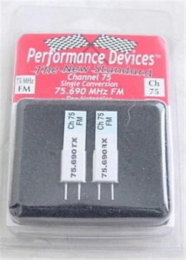 Airtronics 75Mhz FM Crystal Set - Channel 75