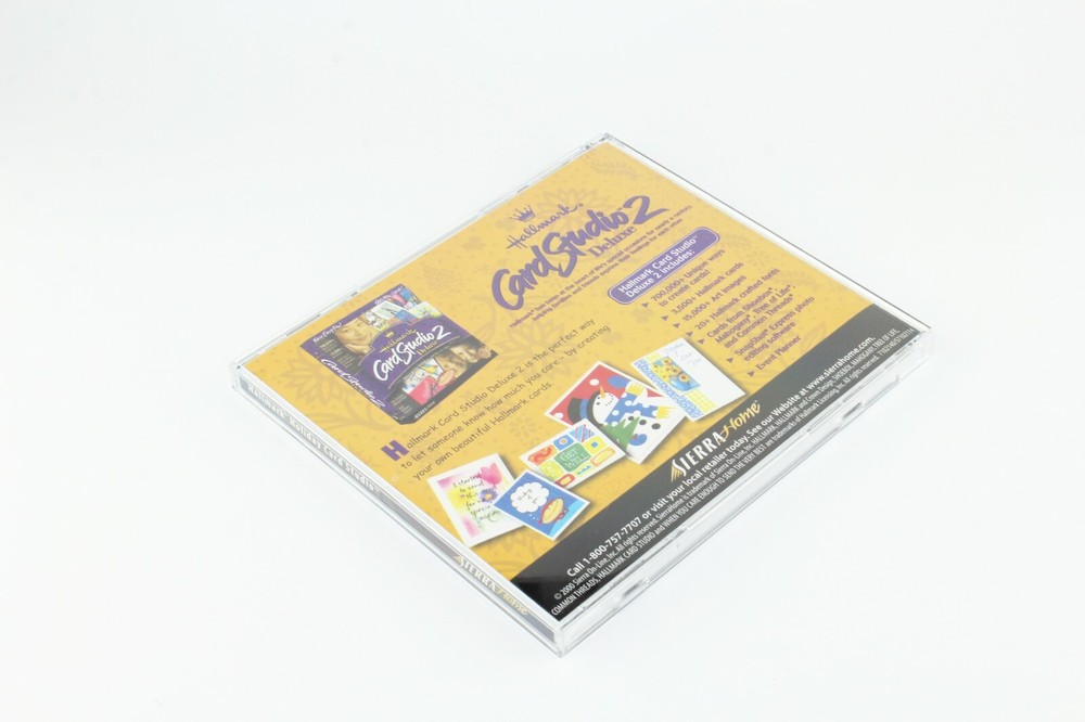 Hallmark Holiday Card Studio Software Windows 98 Craft Print Cards