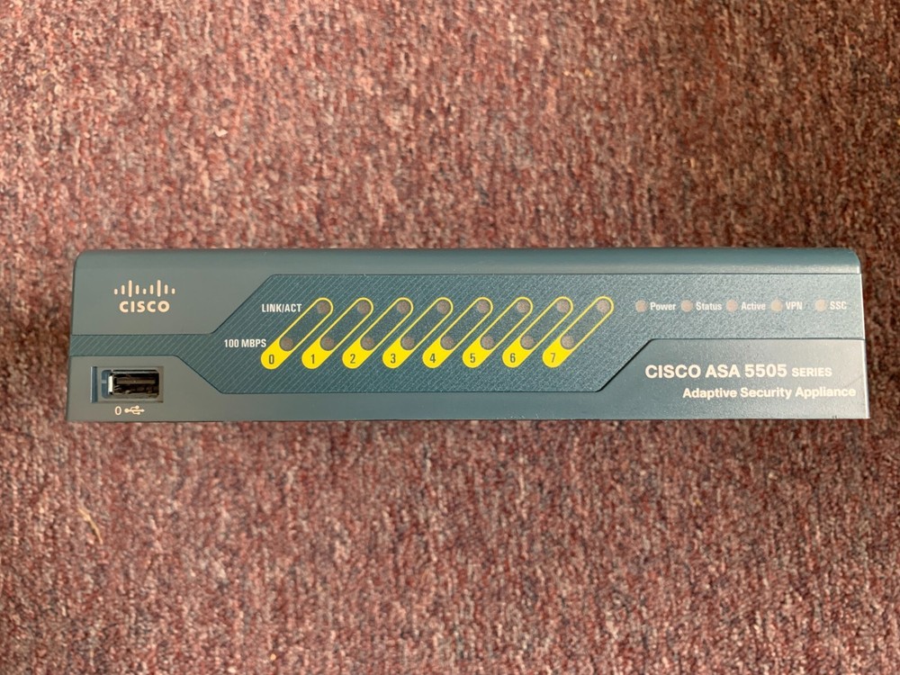 Cisco ASA 5505 Fast Ethernet Firewall Security Appliance