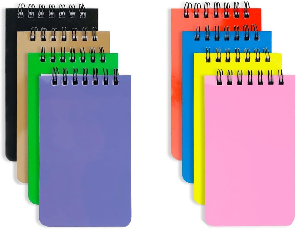 Poet Notebook Small Spiral Notepads With Lined Pas, Small