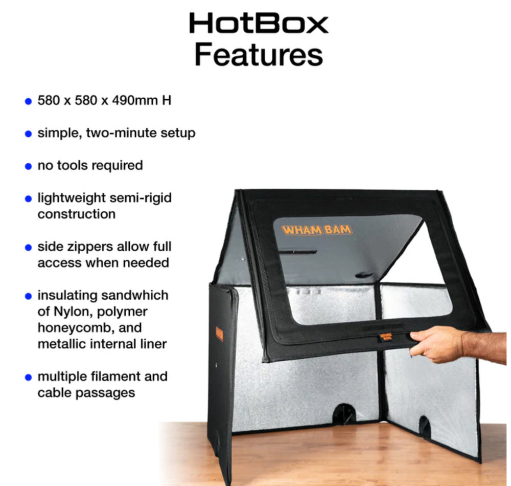 Wham Bam HotBox - 3D Printer Enclosure