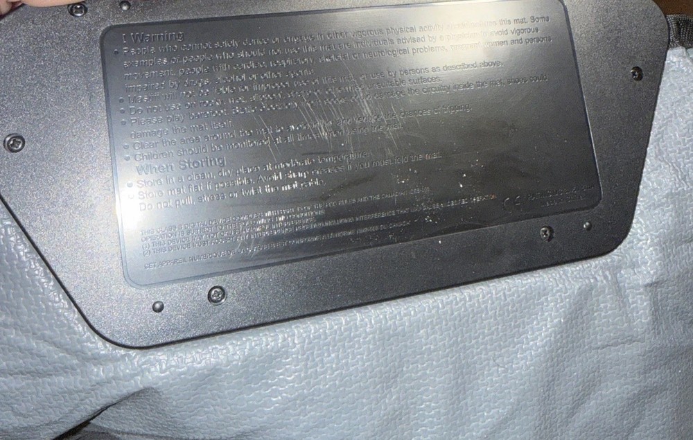 Mastiff Pump it Up Exceed Dance Mat Controller Controller For Playstation 2