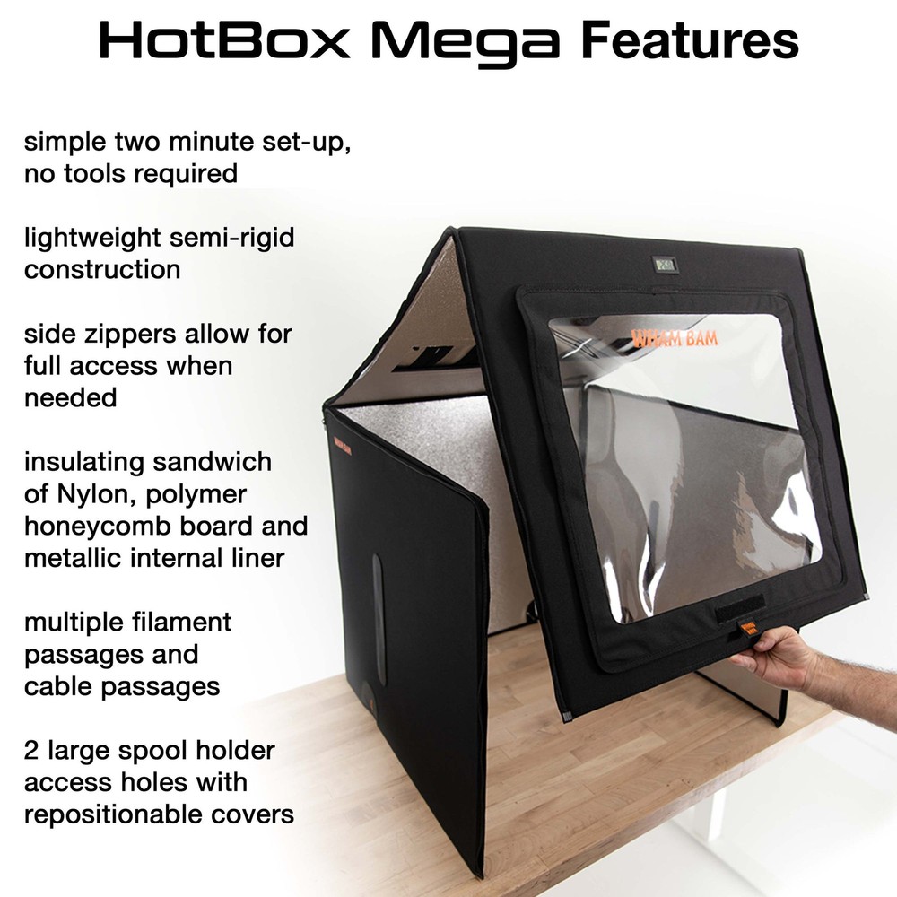 Wham Bam HotBox Mega - 3D Printer Enclosure