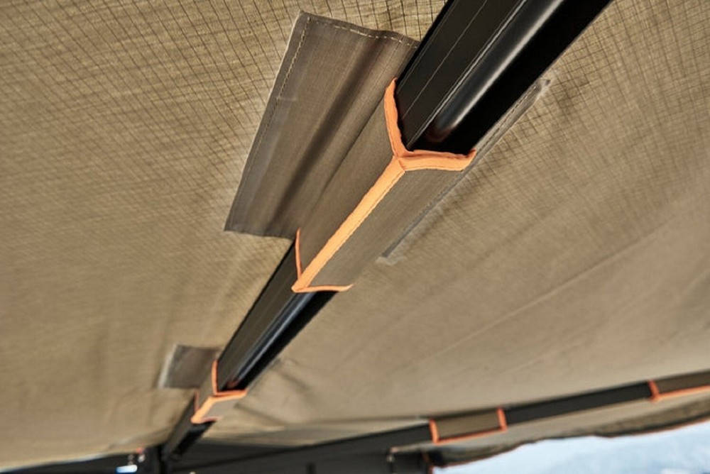 Tuff Stuff Awning 270 Degree Compact Driver Side Awning Only Olive Orange