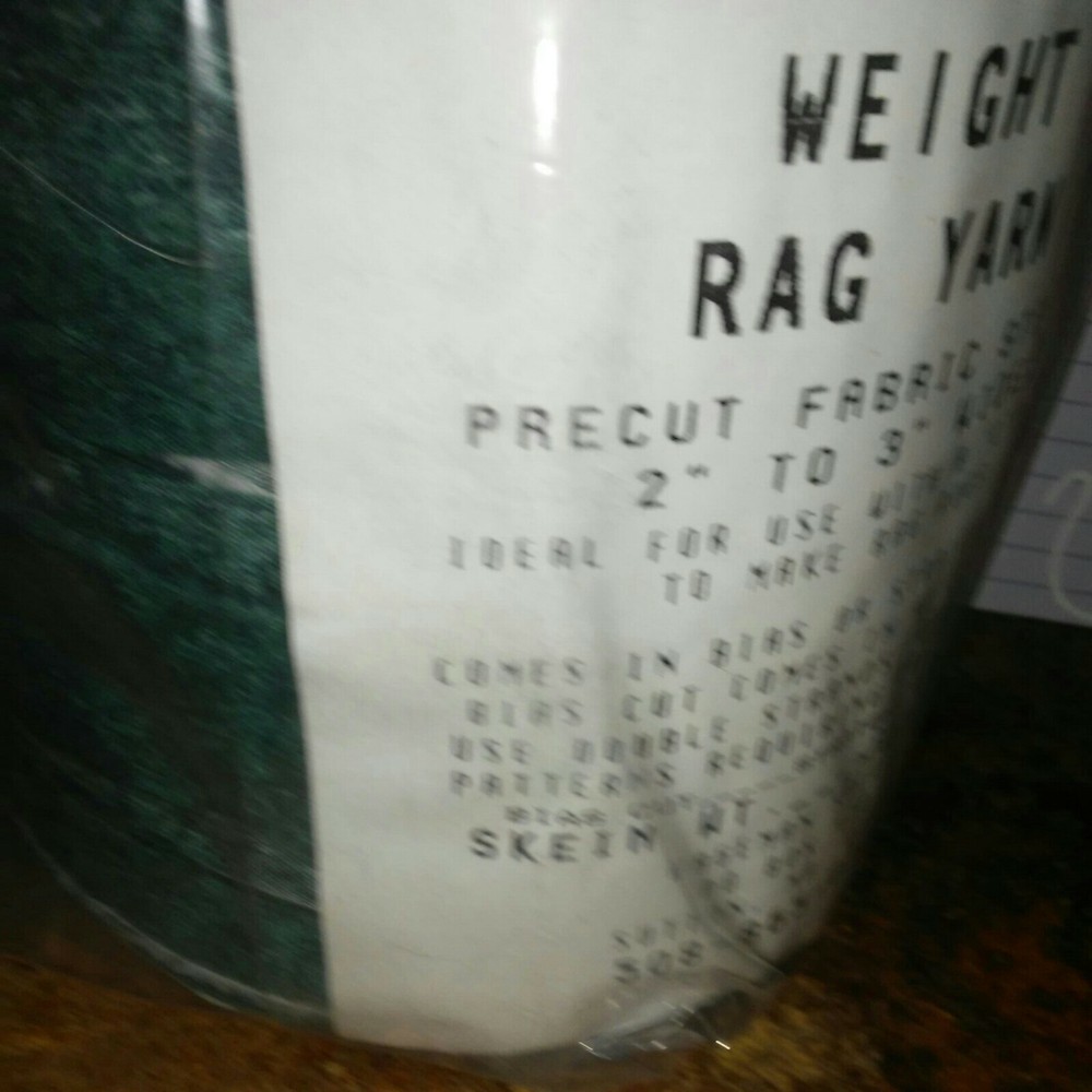 12 x Rag Yarn Precut Fabric Strips 2lb each