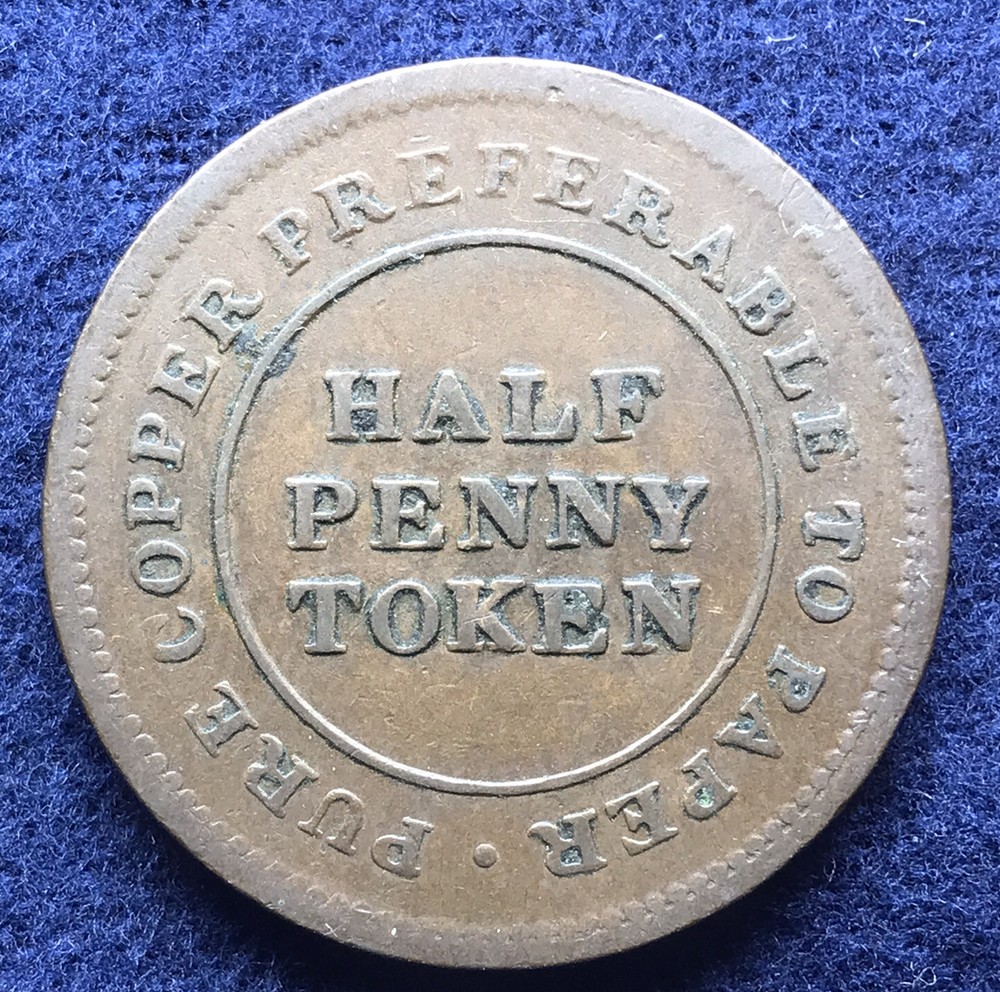 Canada: ND 1/2 Penny AM-1A4, For General Accommodation