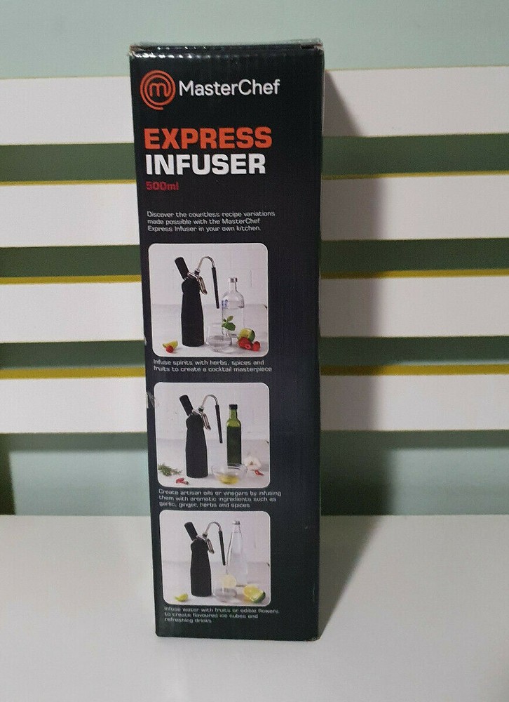 Infuser - Gourmet Kitchen appliance - New - Masterchef Express 500ml - Black