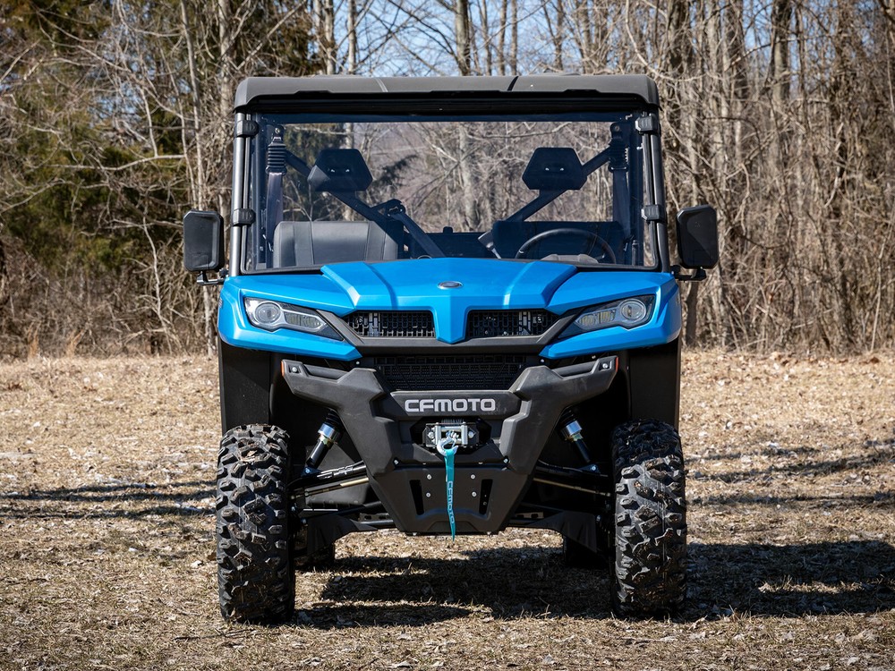 SuperATV Clear Scratch Resistant Full Windshield for CFMOTO UForce 1000