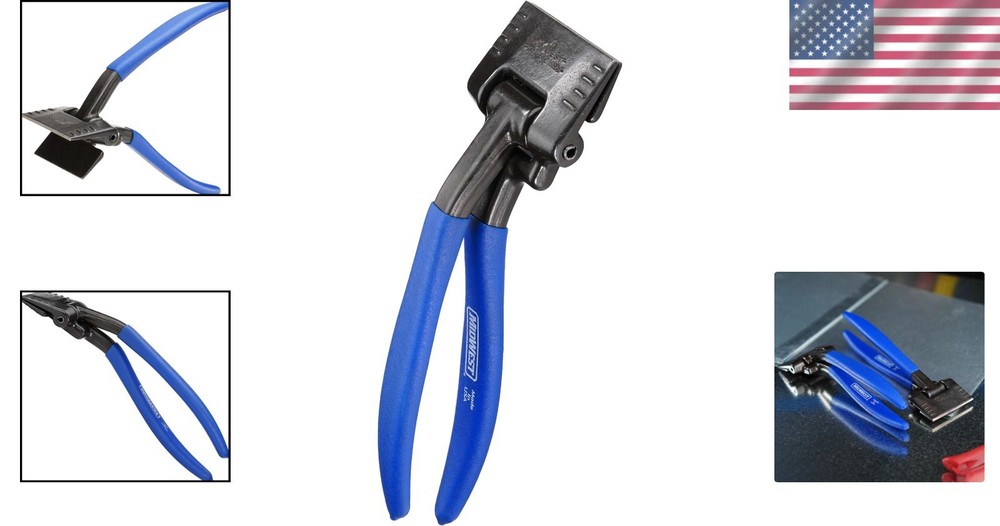 Versatile 3 Inch Offset Seamer Tong - Precision Bending Tool for Metalwork