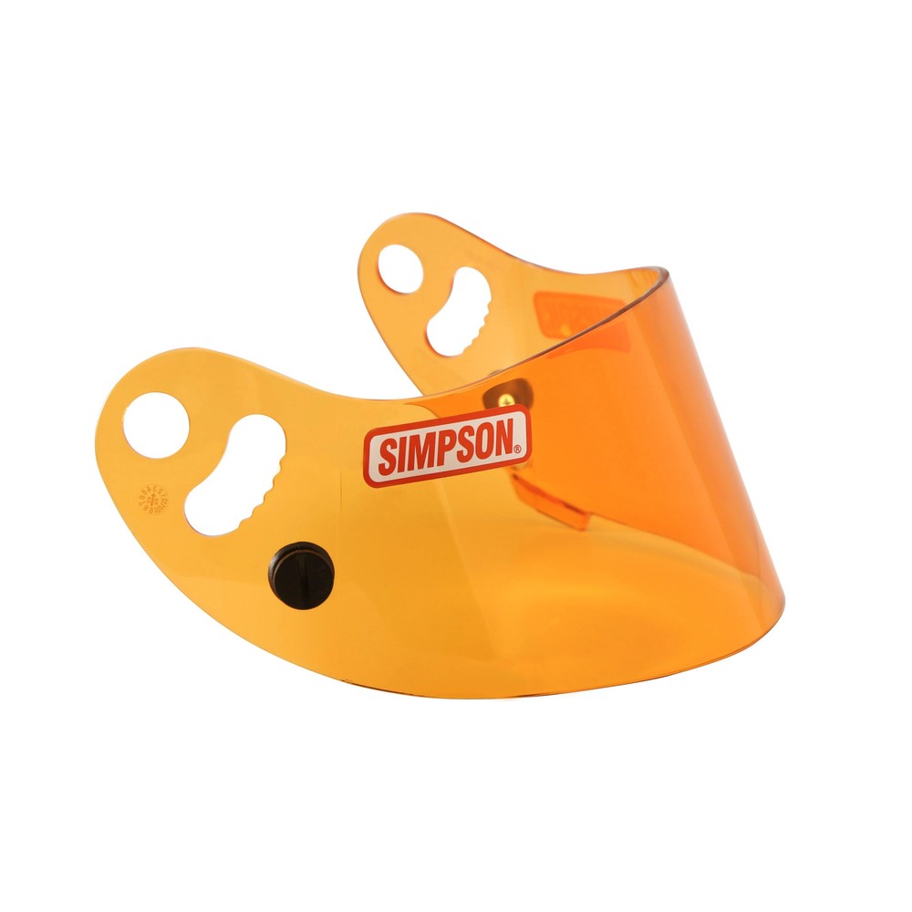 Simpson Racing 84304A Devil Ray Helmet Shield Amber