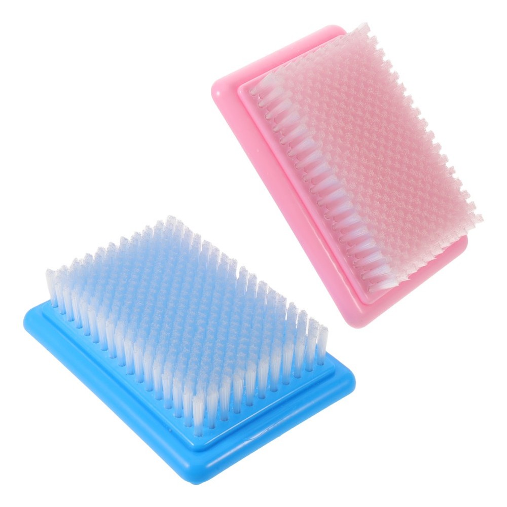 2 Pcs Wool Felt Hand Tools Base Brush Needle Felting Material Pad