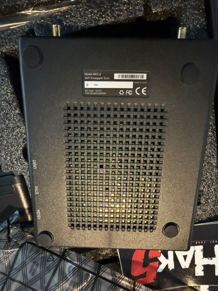 Hak5 Pineapple Tetra wifi Computer Science Pentesting Tool Open Box