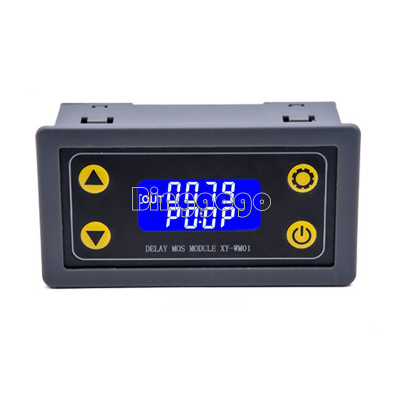 Multi-Function Trigger Delay Cycle Timing MOS Tube Control 5V 12V 24V UART