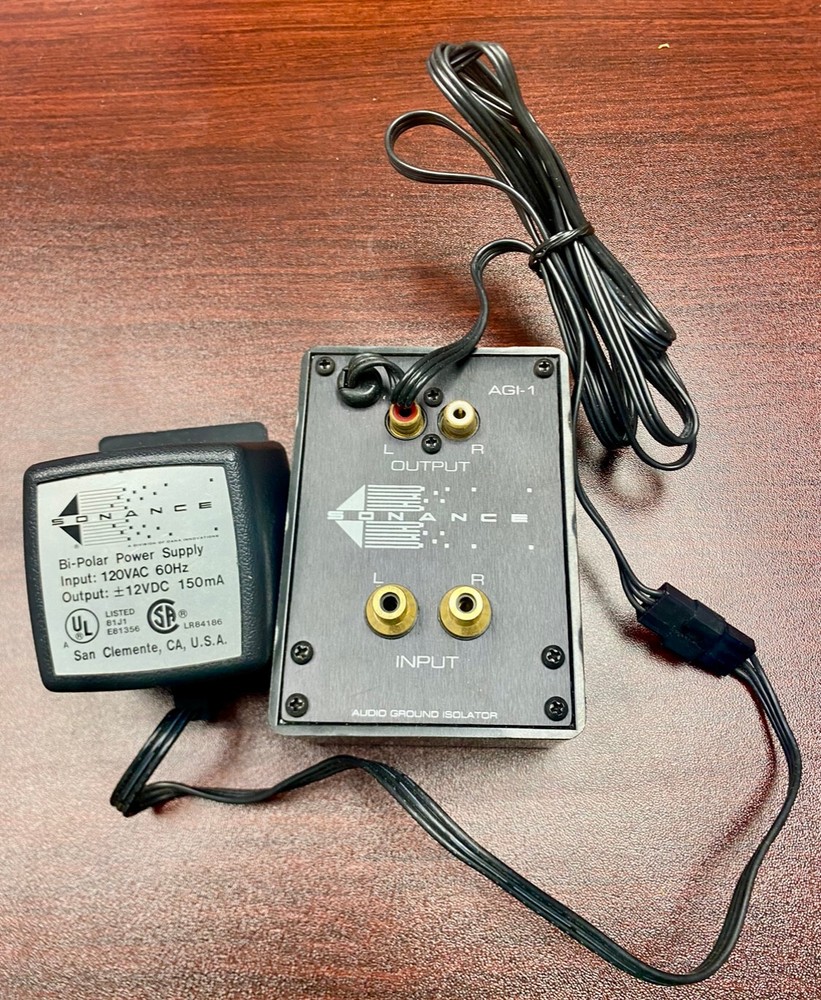Sonance AGI-1 Audio Ground Isolator. Working Condition!