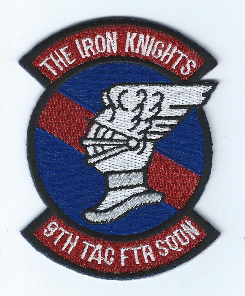80s(F-15 era) 9th TAC FIGHTER  SQUADRON #3 patch