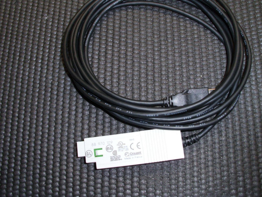 Crouzet 88 970 109 USB Programming Cable Millenium 3 88970109