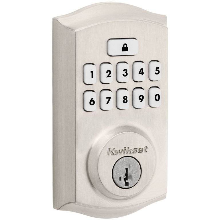 Kwikset SmartCode 260 Keypad Electronic Lock Deadbolt Keyed NEW (11B)