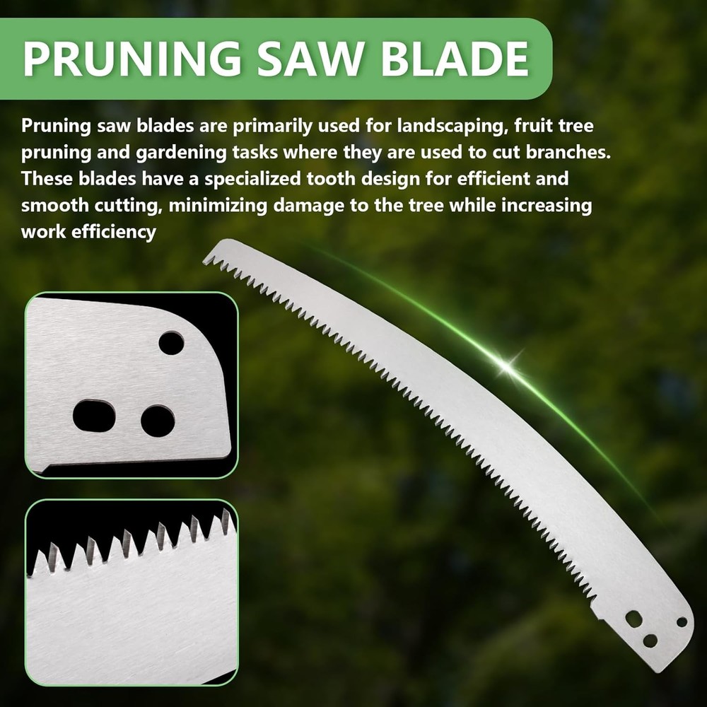 12” Pole Pruner Saw Blade Replacement for Corona Tree Tp3811 Silver